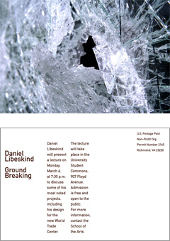 Daniel Libeskind postcard