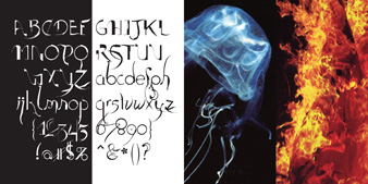 Typeface Love Affair letter and poster