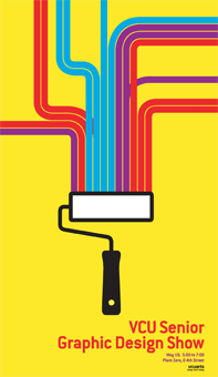 VCU Senior Graphic Design Show poster